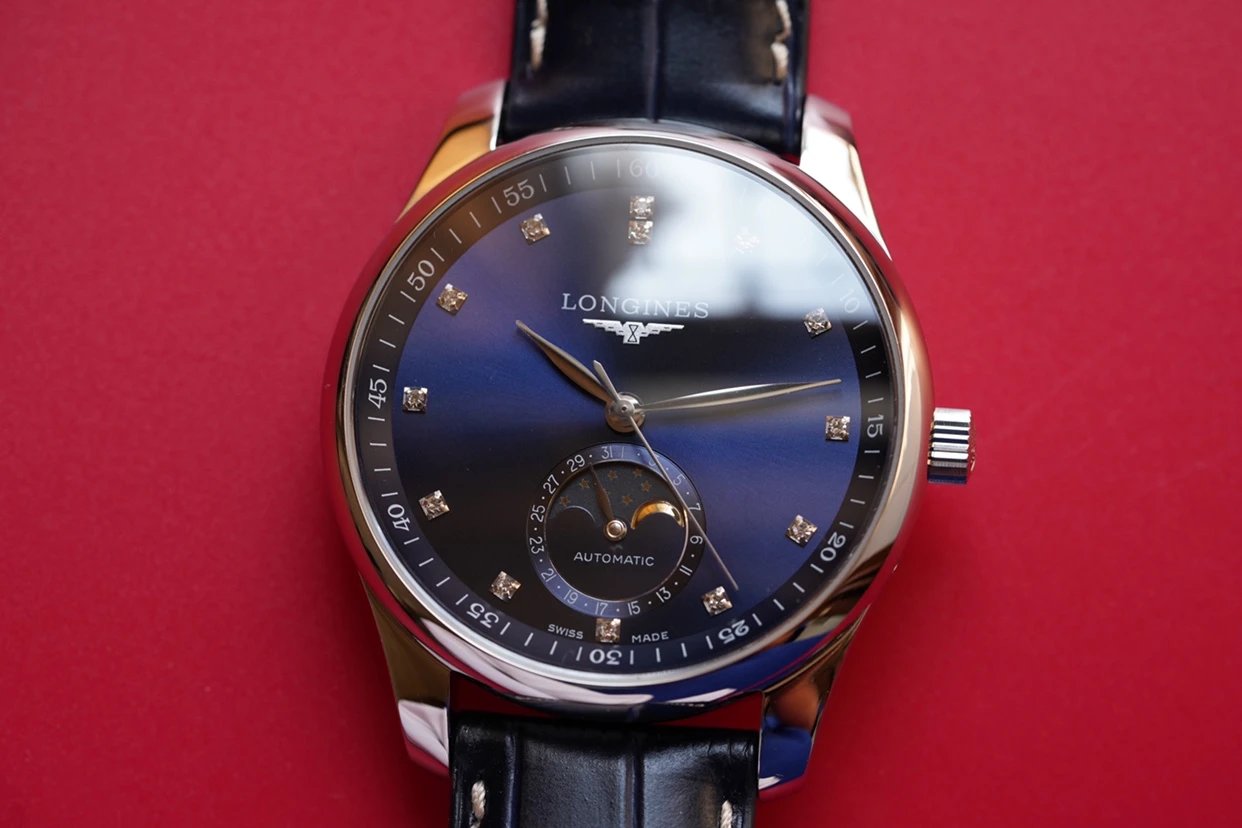 az匠心之作最高版本浪情名匠系列l29094976月相蓝盘男士机械腕表