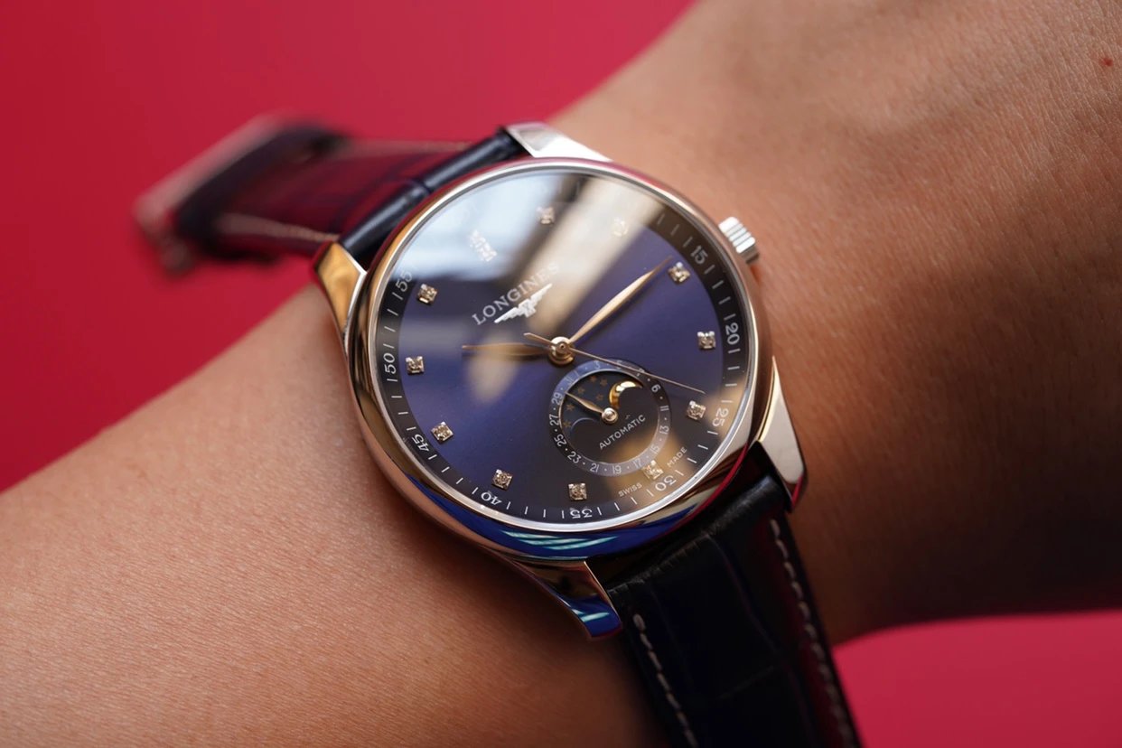 az匠心之作最高版本浪情名匠系列l29094976月相蓝盘男士机械腕表