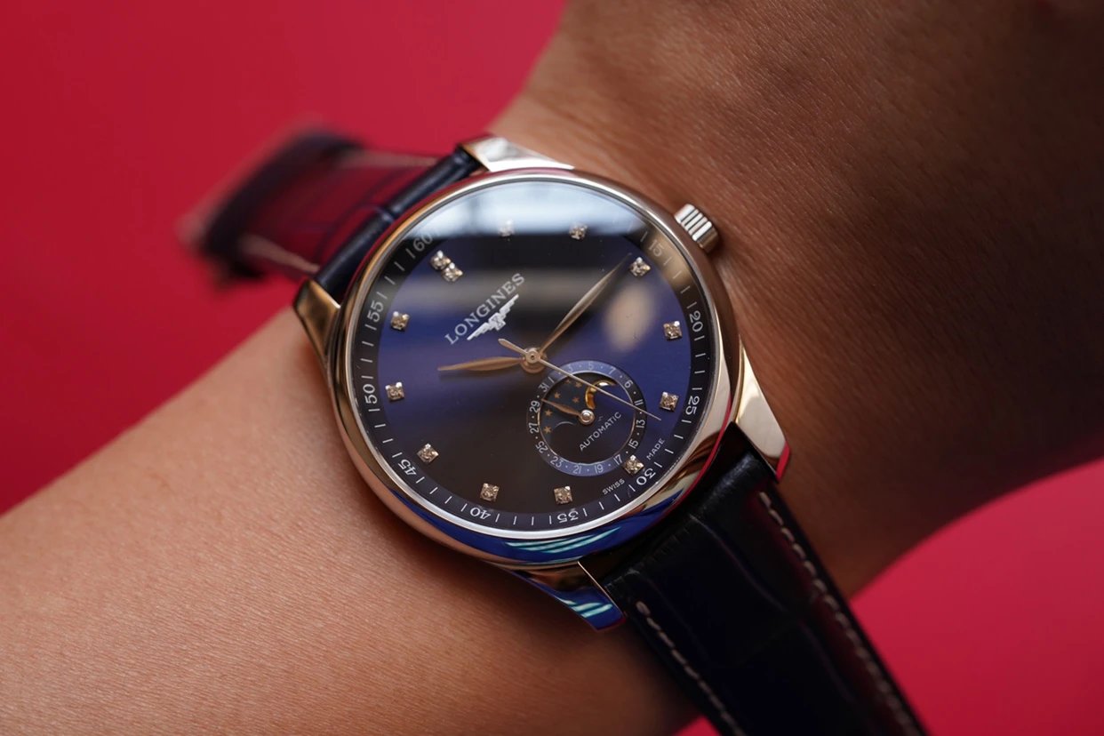 az匠心之作最高版本浪情名匠系列l29094976月相蓝盘男士机械腕表