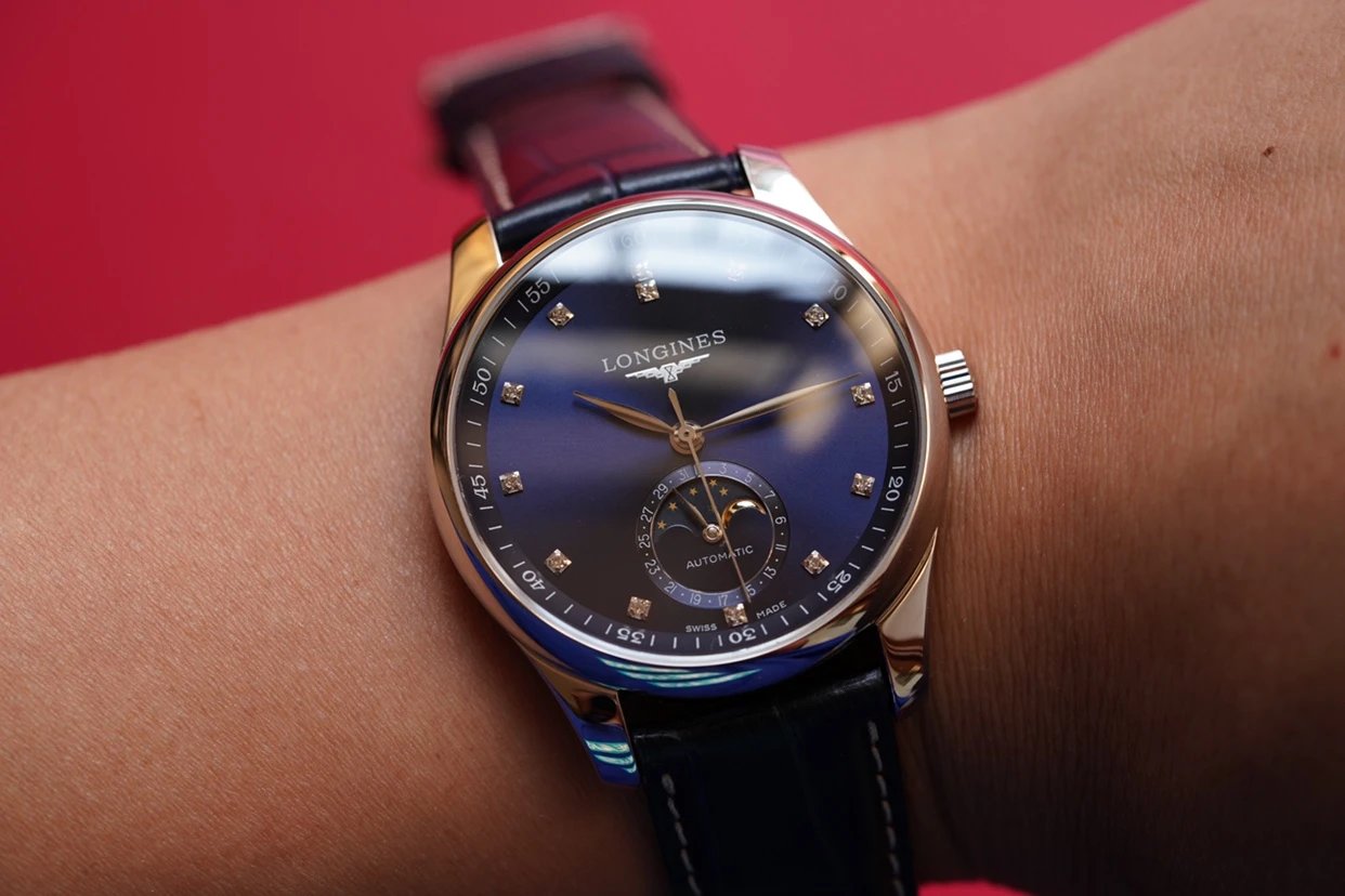 az匠心之作最高版本浪情名匠系列l29094976月相蓝盘男士机械腕表