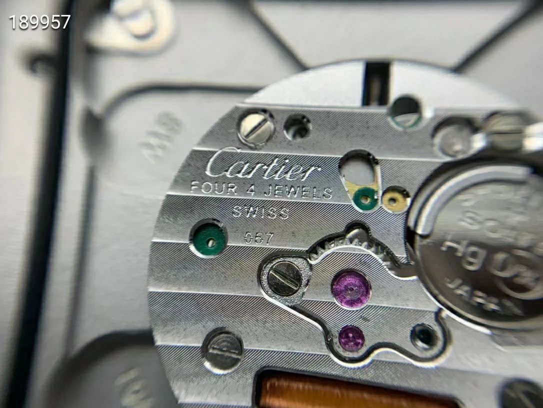 f1厂复刻山度士系列wjsa0016杜蒙腕表玫瑰金镶钻石英女表大号31mm小号