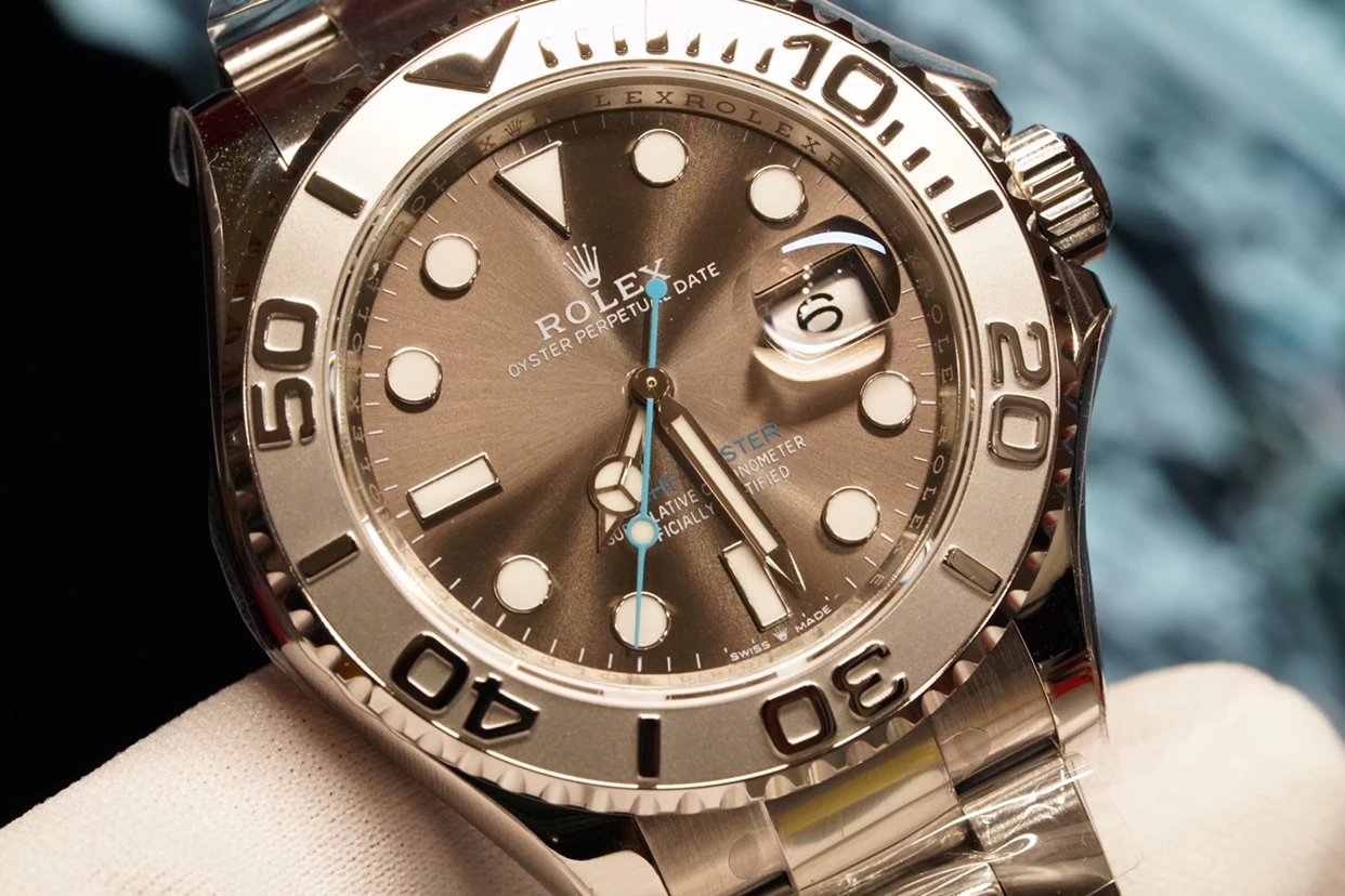 ew复刻劳力士游艇名仕型40系列灰面游艇机械男士手表定制3235机芯稳定